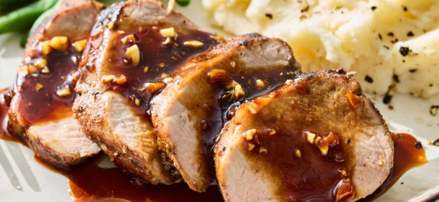 Honey Garlic Pork Tenderloin