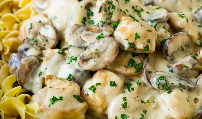 Chicken Stroganoff