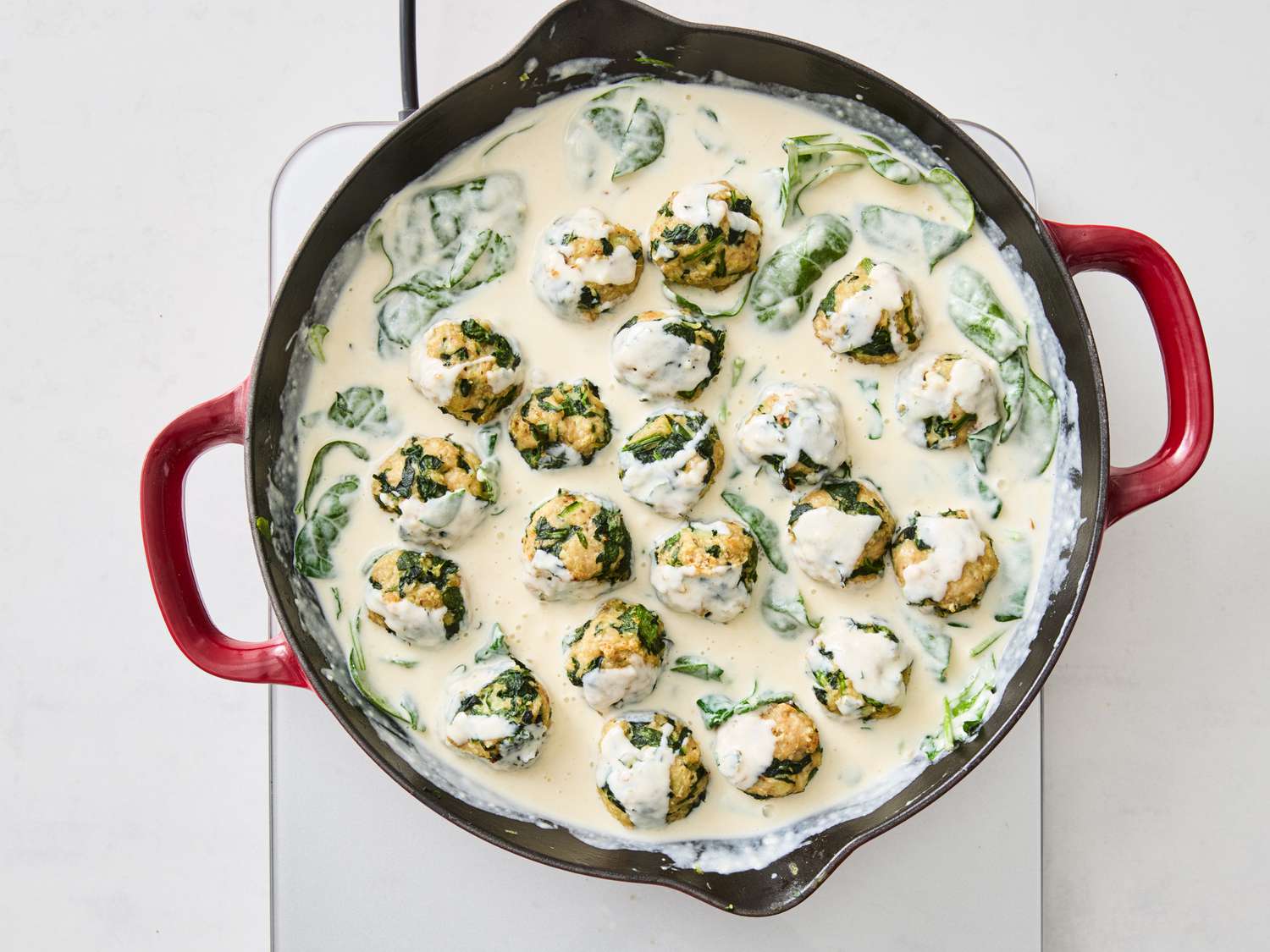 Chicken Florentine Meatballs