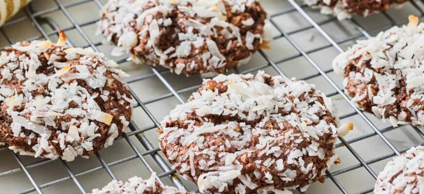 German Chocolate Cake Cookies