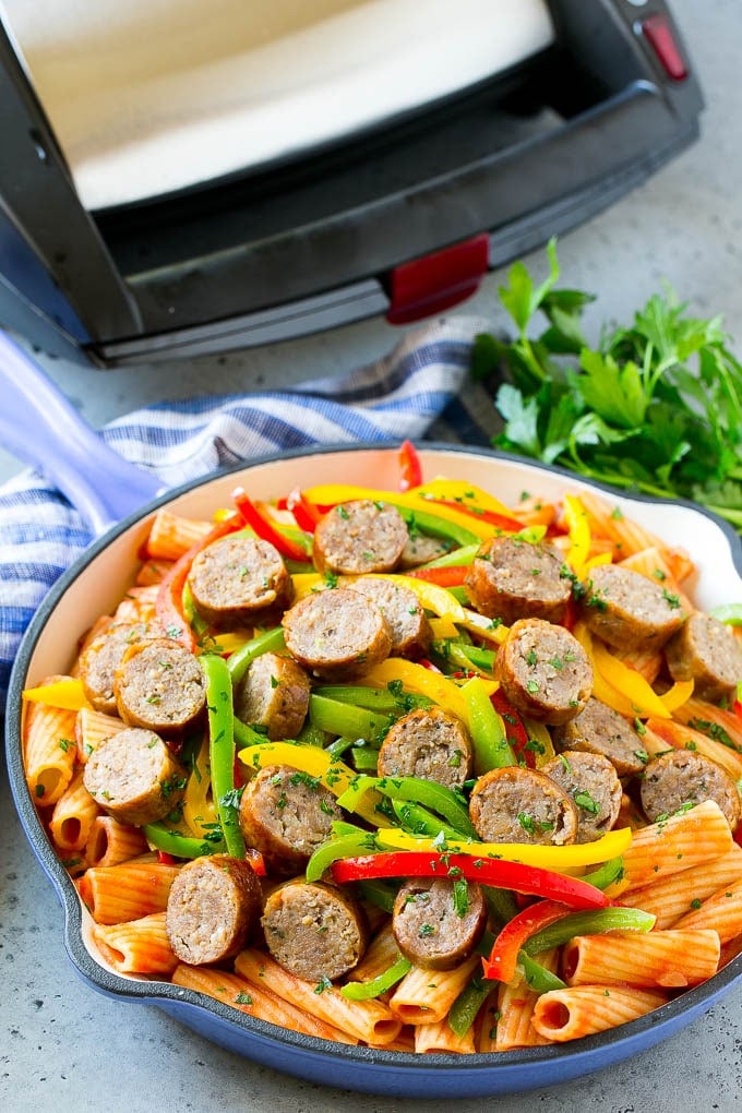 Sausage and Pepper Pasta