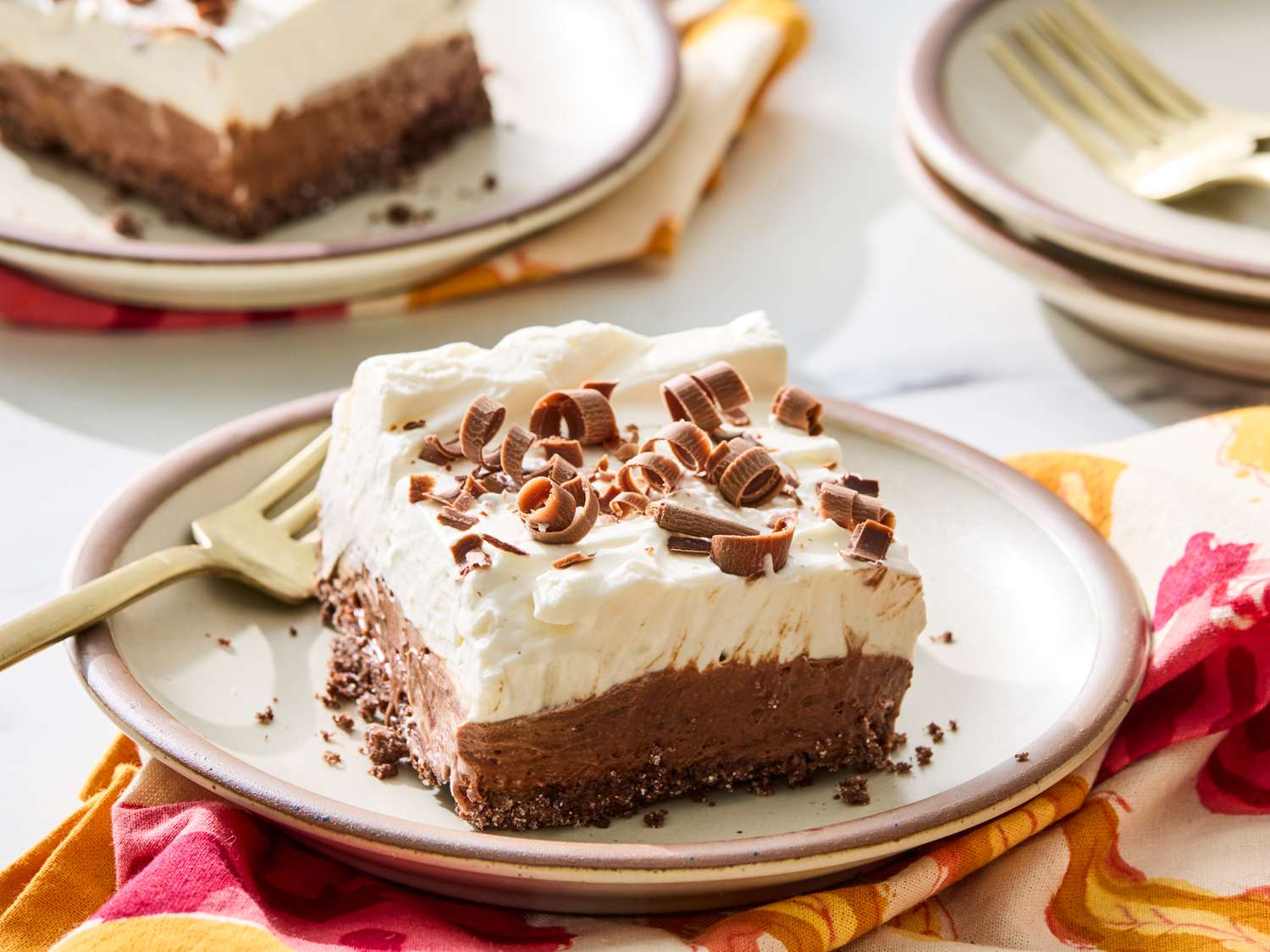 French Silk Pie Bars