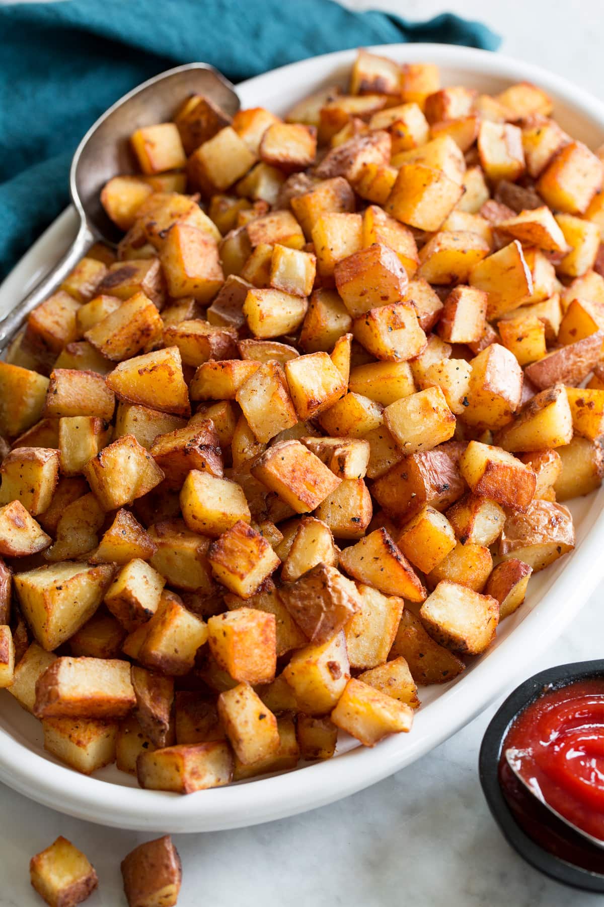 Breakfast Potatoes {Easy Sheet Pan Version}