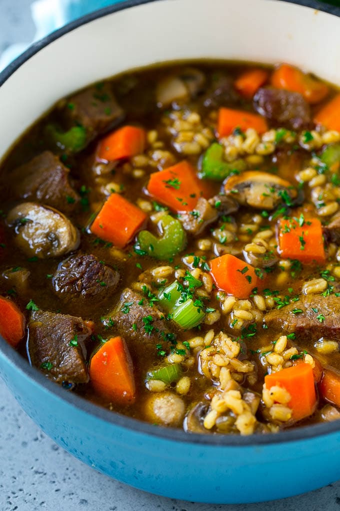 Beef Barley Soup