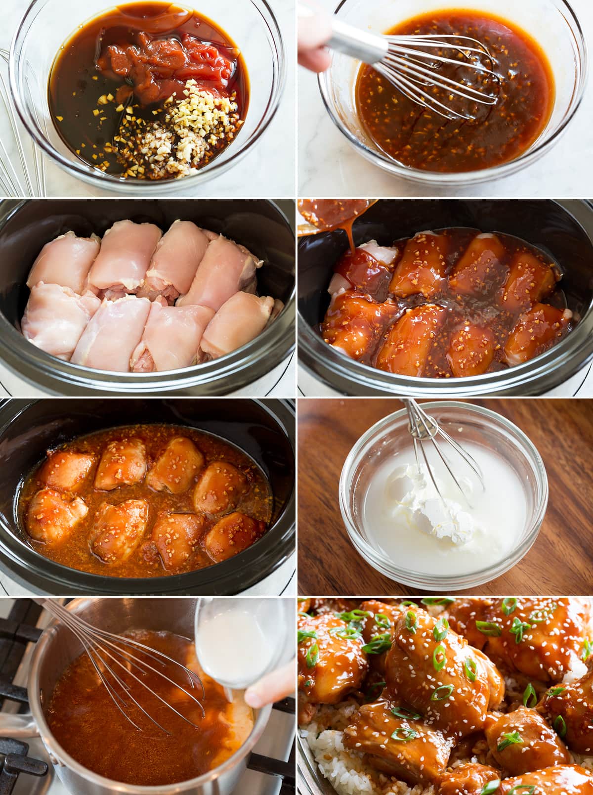 Slow Cooker Chicken Thighs