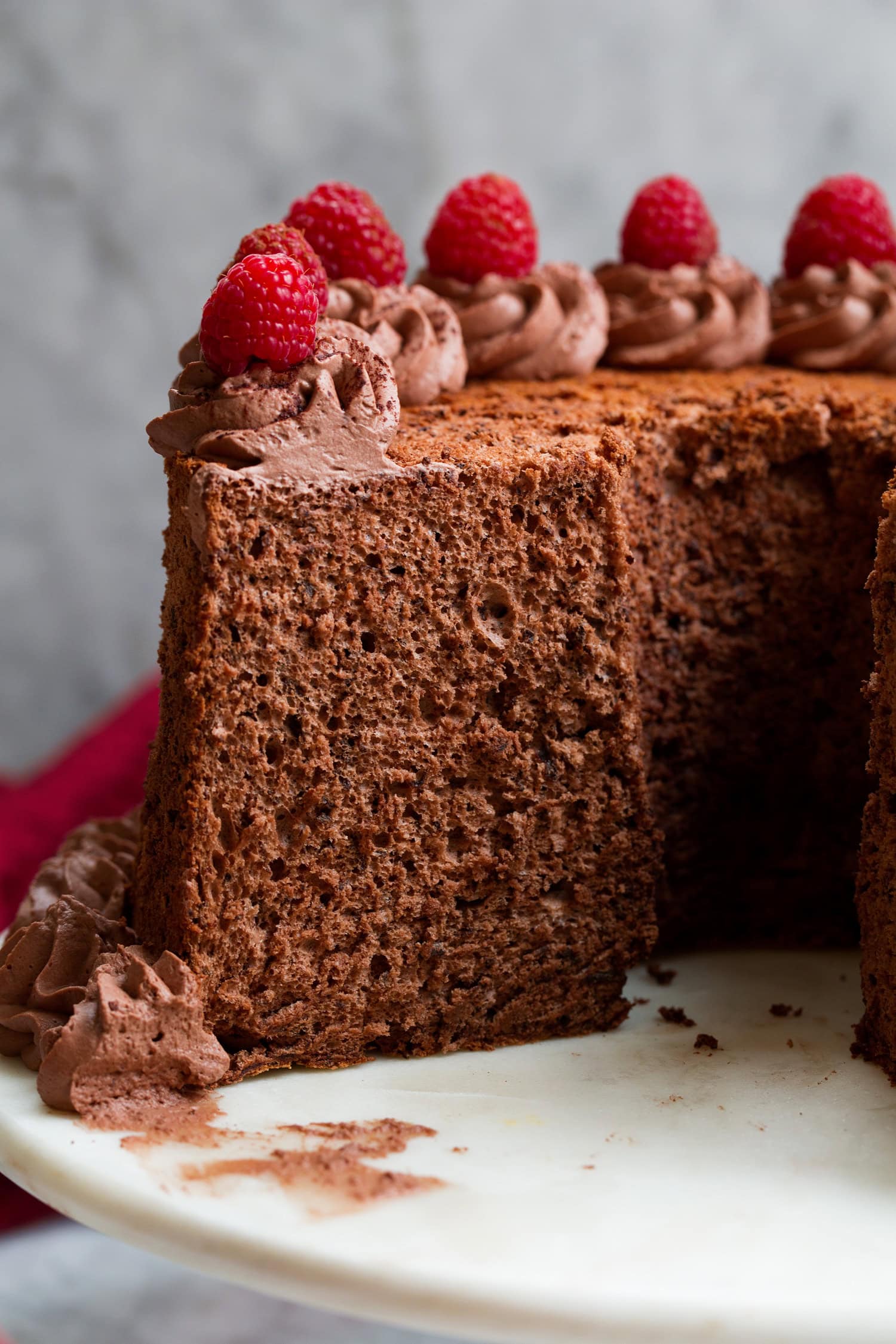 Chocolate Angel Food Cake