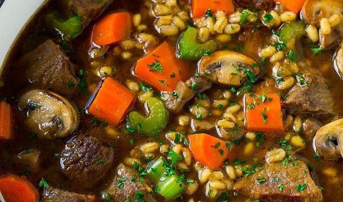 Beef Barley Soup