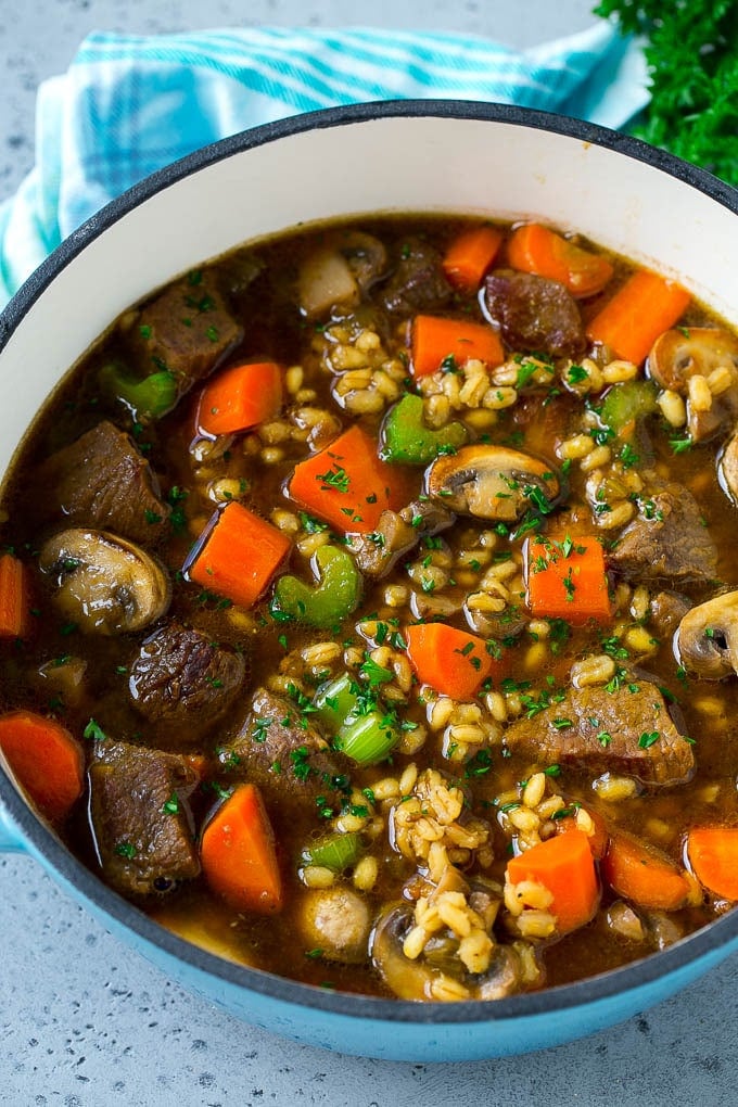 Beef Barley Soup