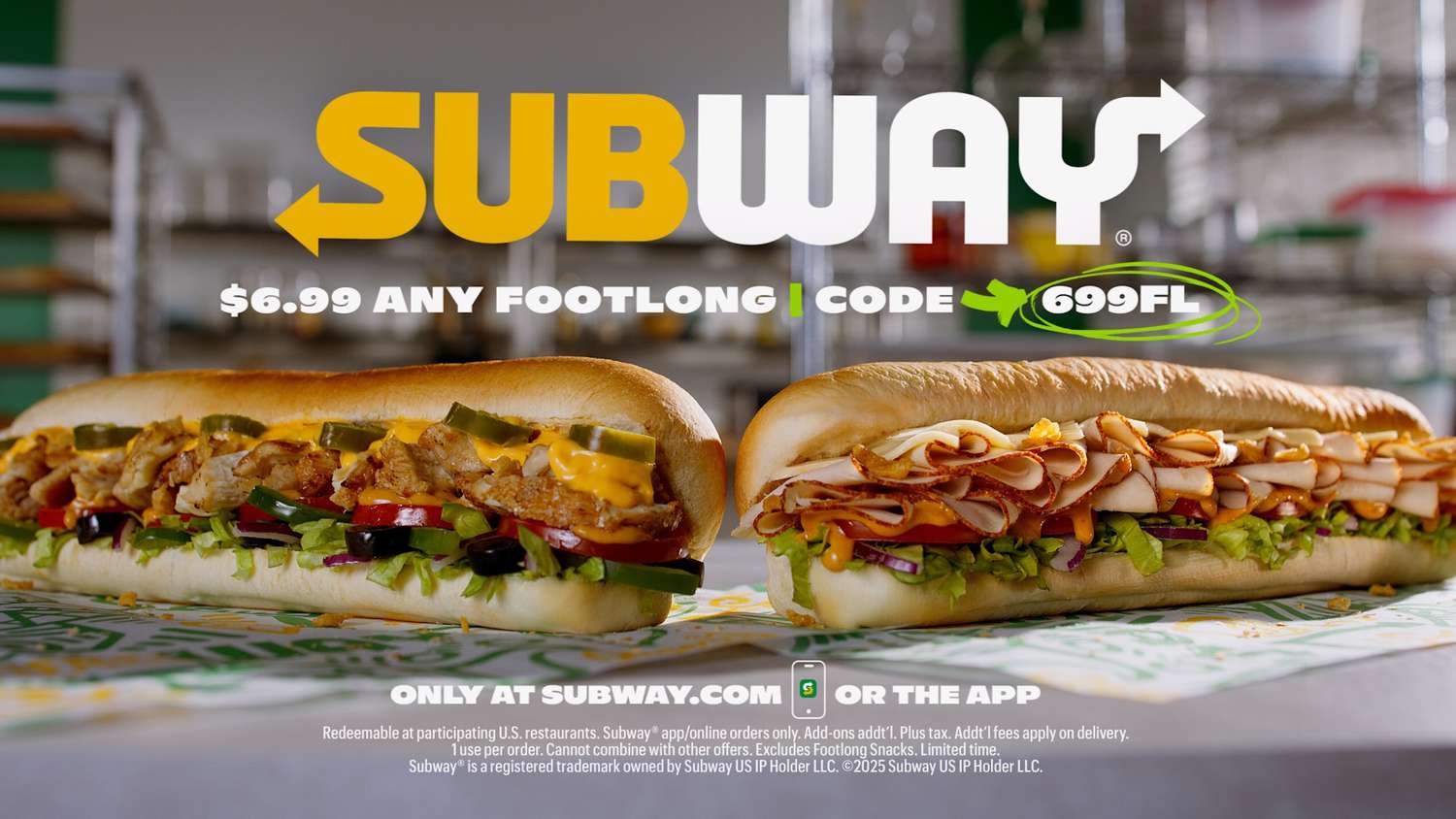 Subway Has a Major Deal on Footlong Sandwiches—but Only for a Limited Time