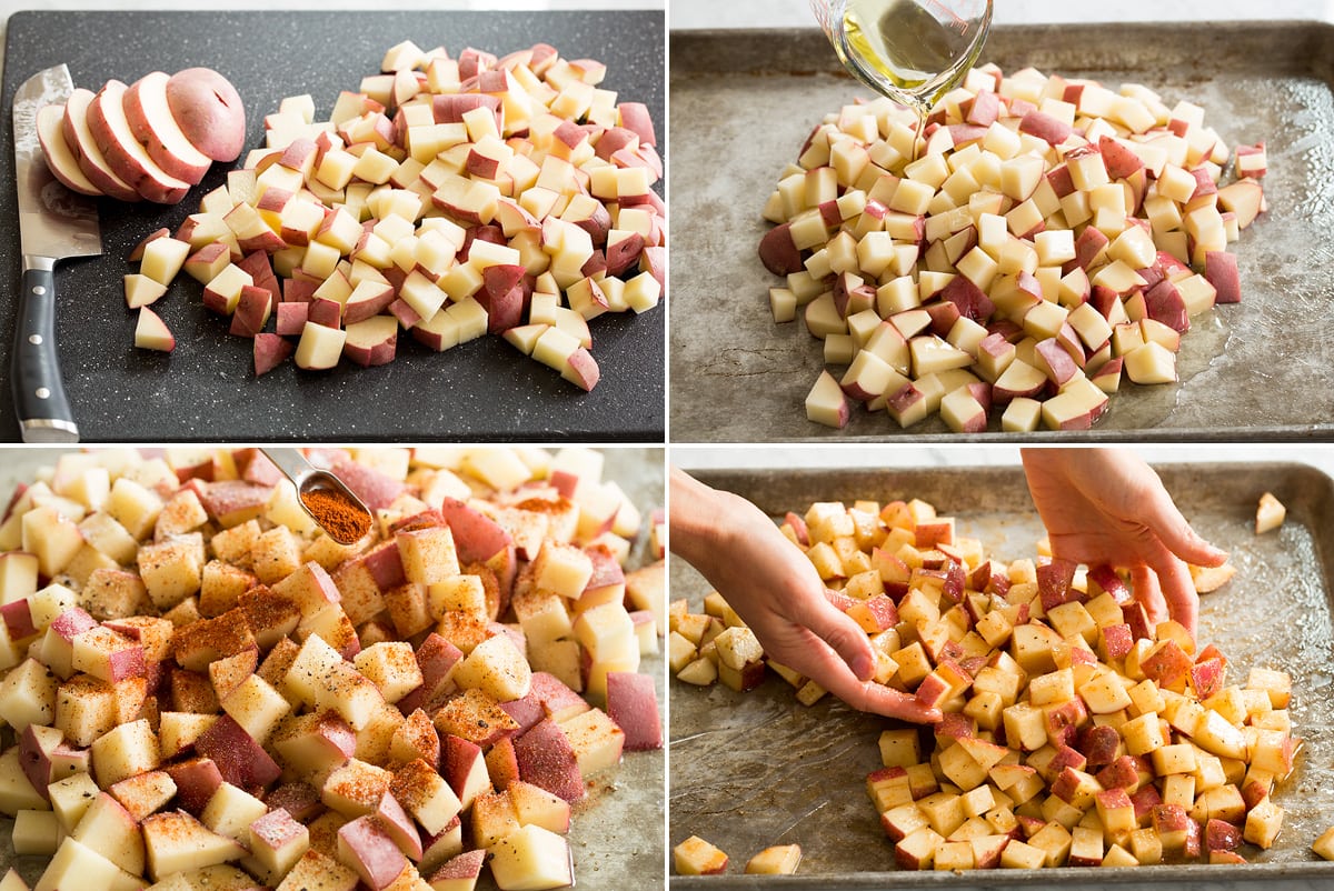 Breakfast Potatoes {Easy Sheet Pan Version}