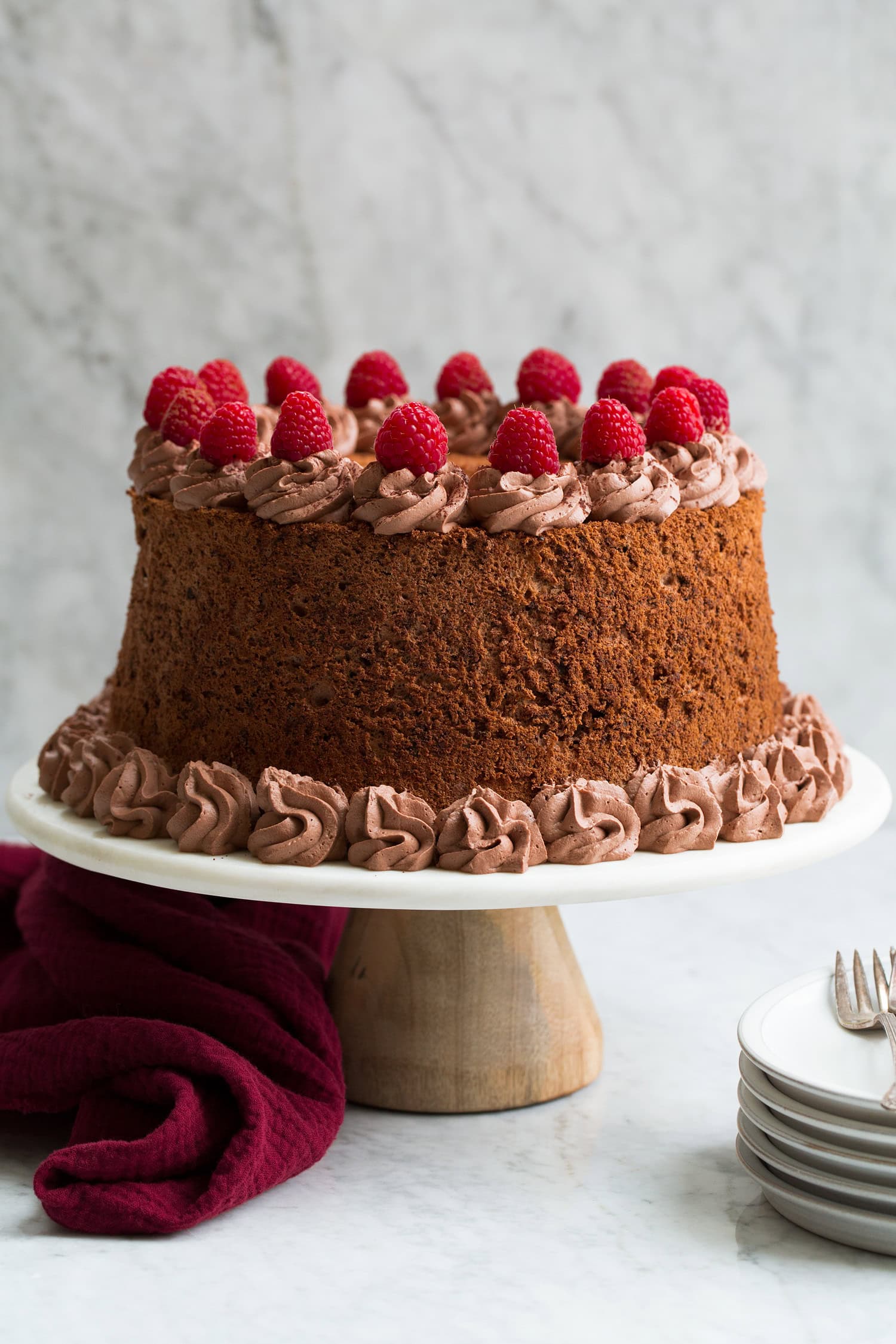 Chocolate Angel Food Cake