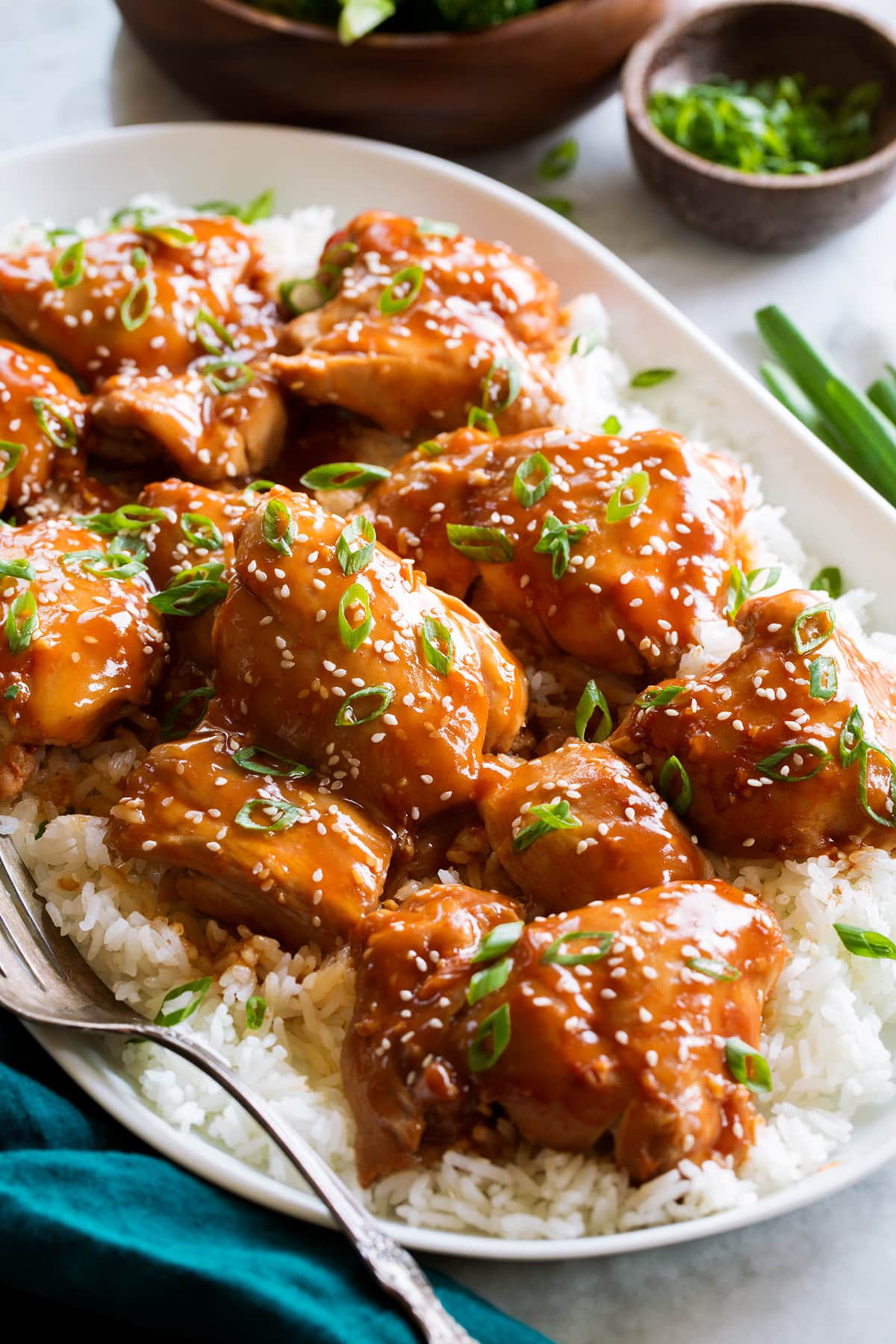 Slow Cooker Chicken Thighs