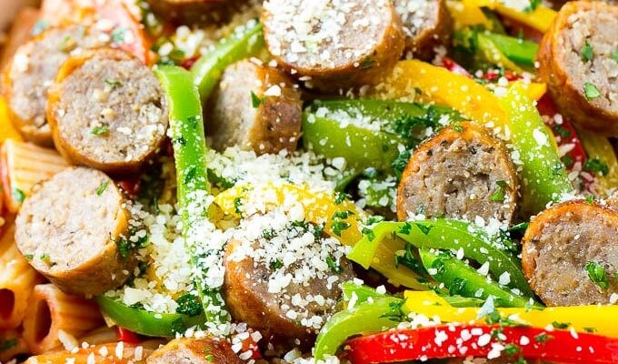 Sausage and Pepper Pasta