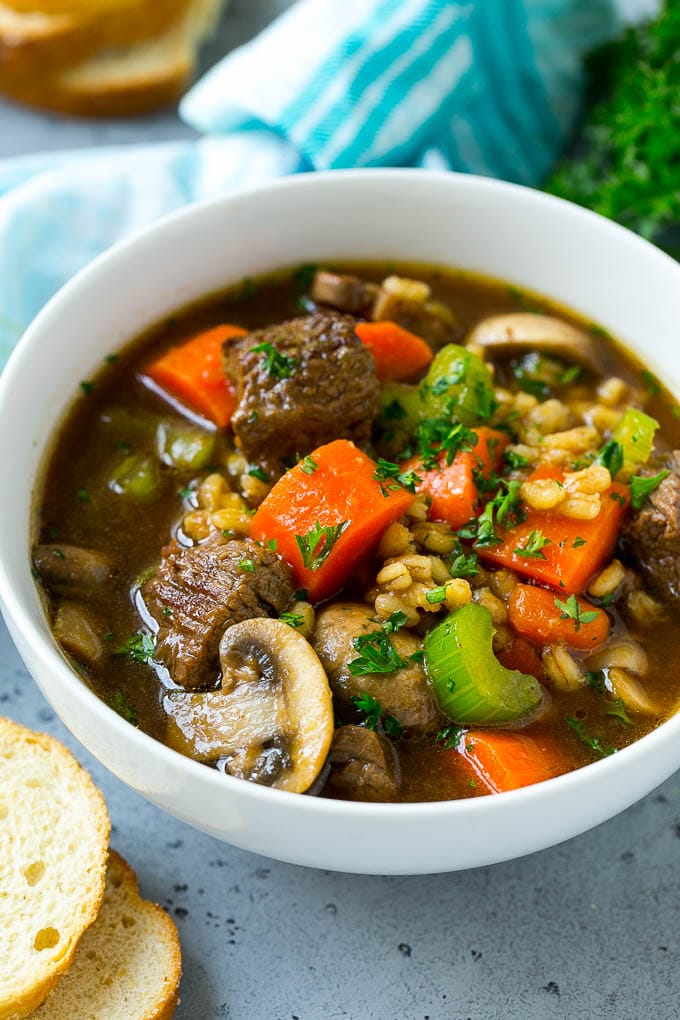 Beef Barley Soup