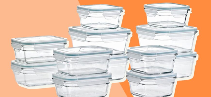 Shoppers Ditched Their Plastic Food Storage Containers for This 44%-Off Glass Set