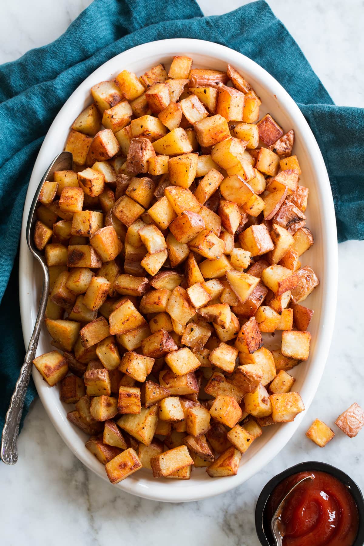 Breakfast Potatoes {Easy Sheet Pan Version}