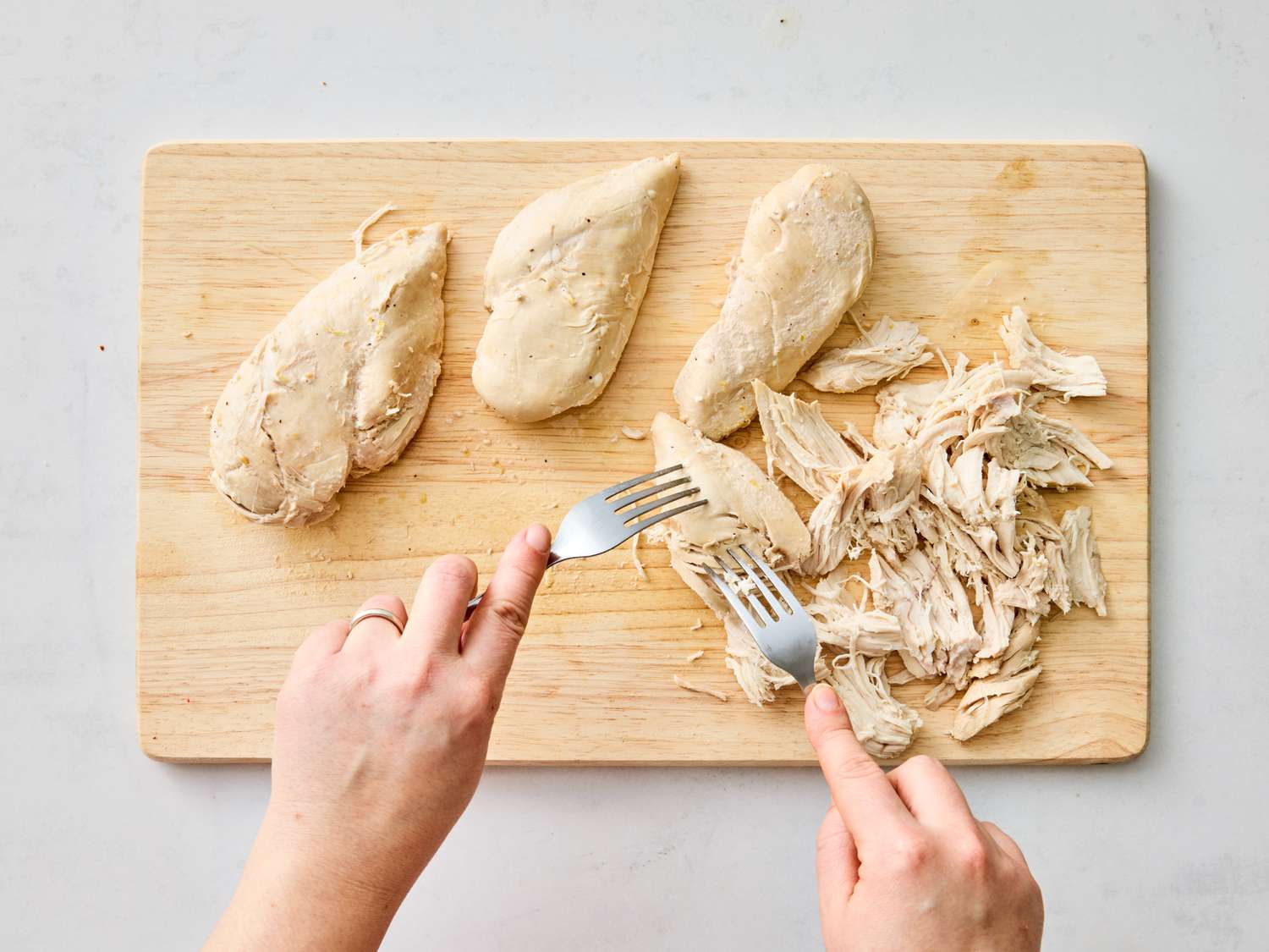 Crockpot Caesar Chicken Pasta