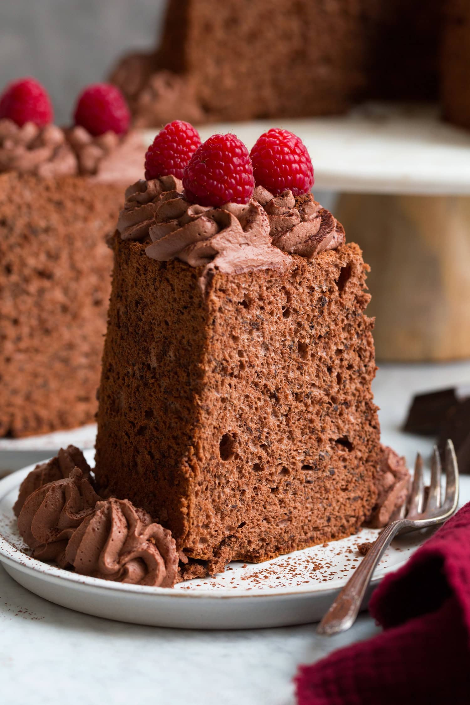 Chocolate Angel Food Cake