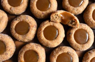 Sticky Toffee Pudding Thumbprints