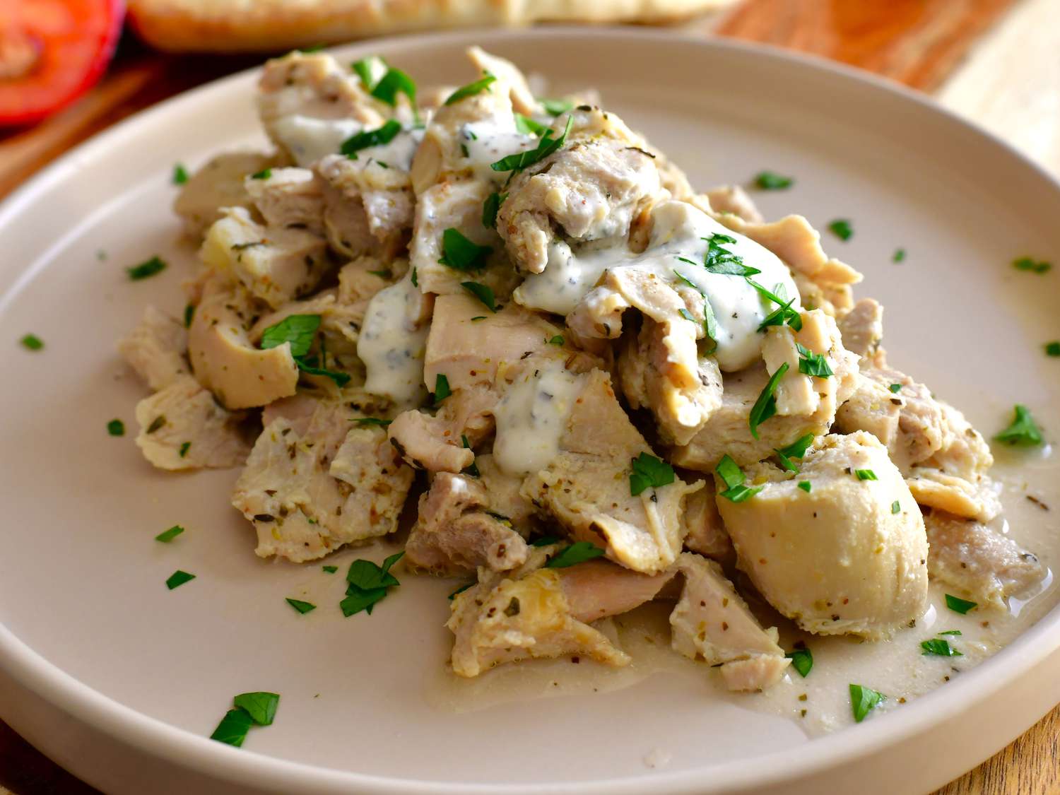 Slow Cooker Greek Yogurt Chicken