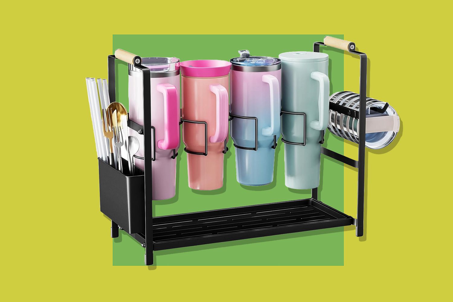 Save Space and Reduce Clutter with These Stanley Tumbler Storage Solutions