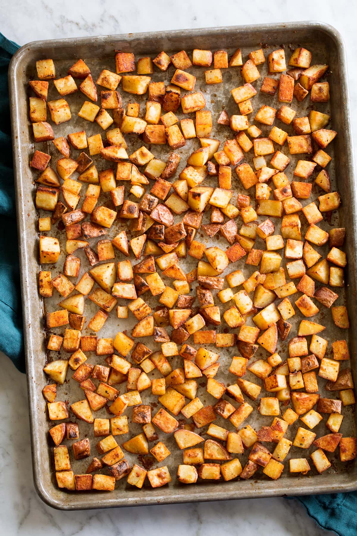 Breakfast Potatoes {Easy Sheet Pan Version}