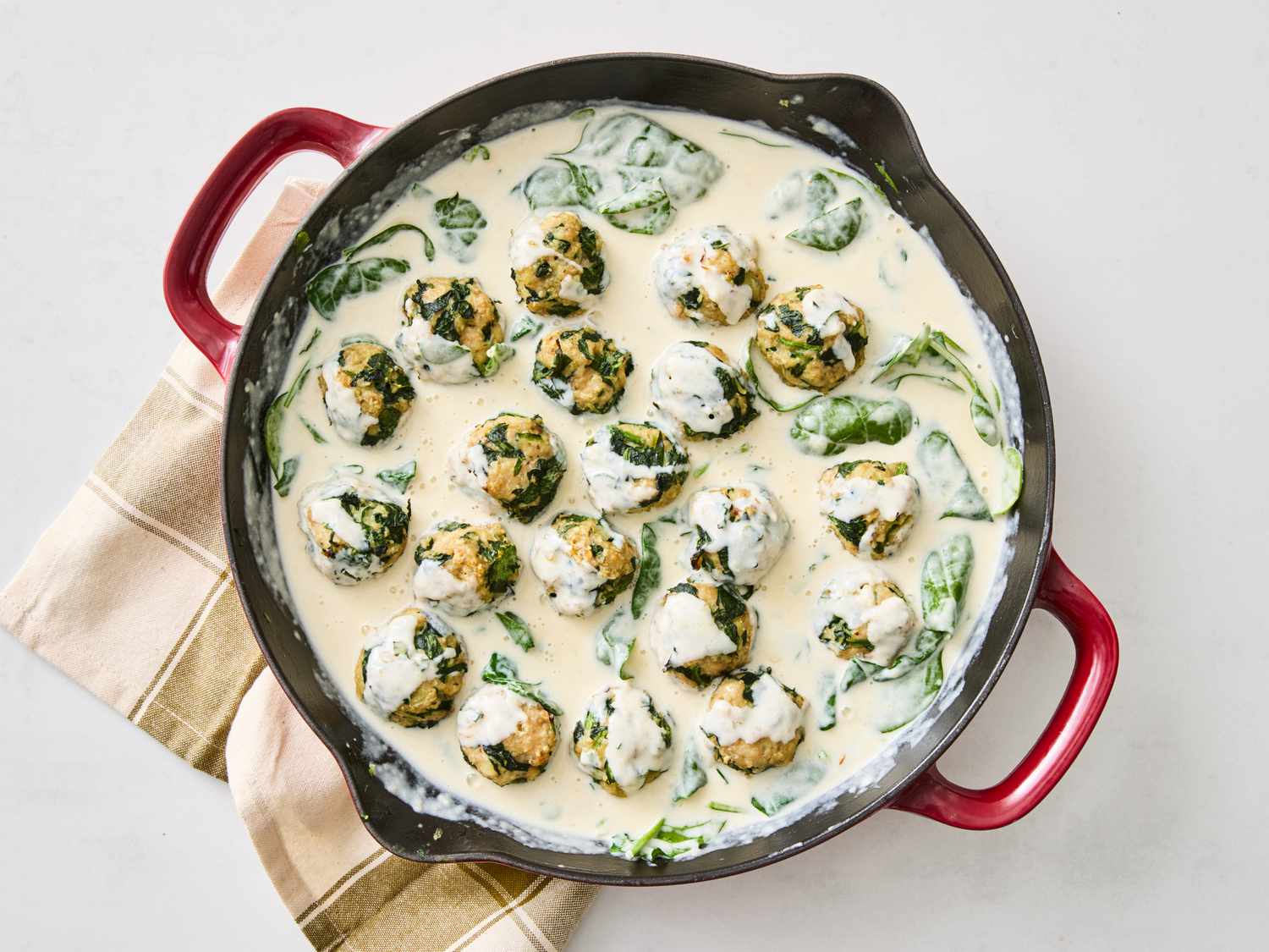 Chicken Florentine Meatballs