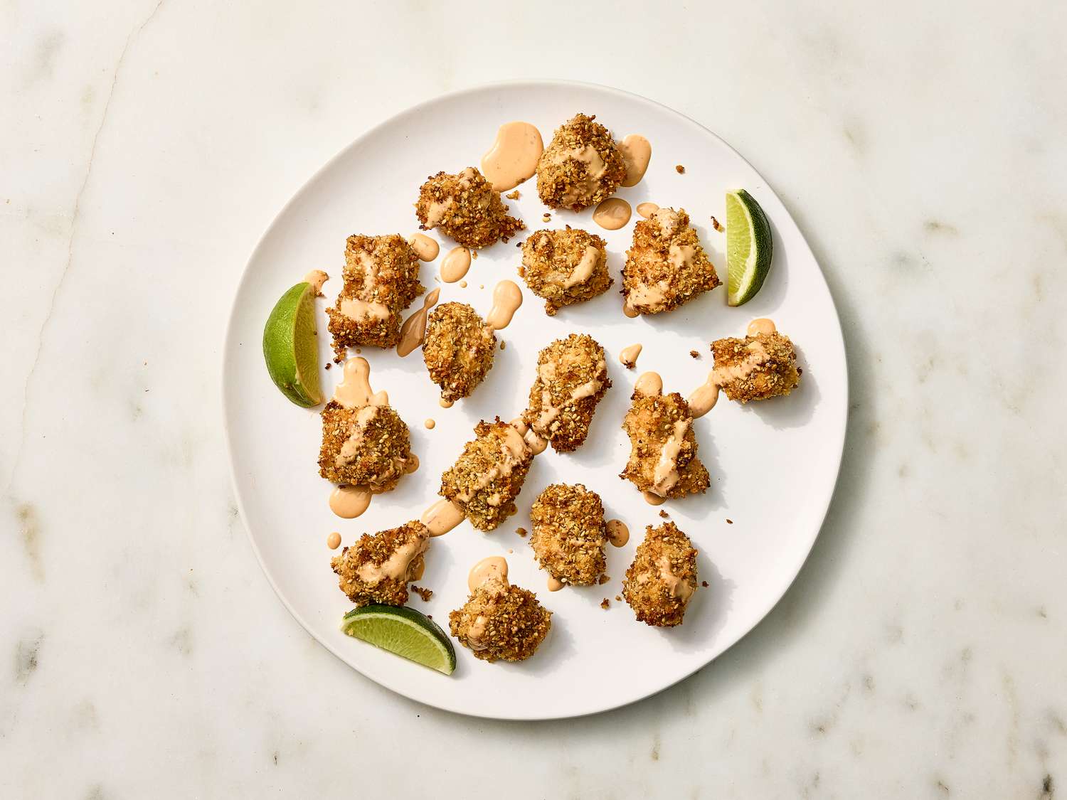 Panko Sesame Crusted Salmon Bites