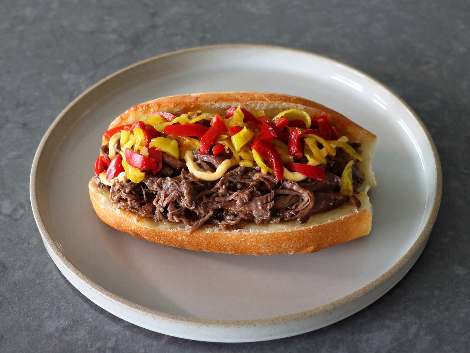 Mississippi Pot Roast Cheesesteak