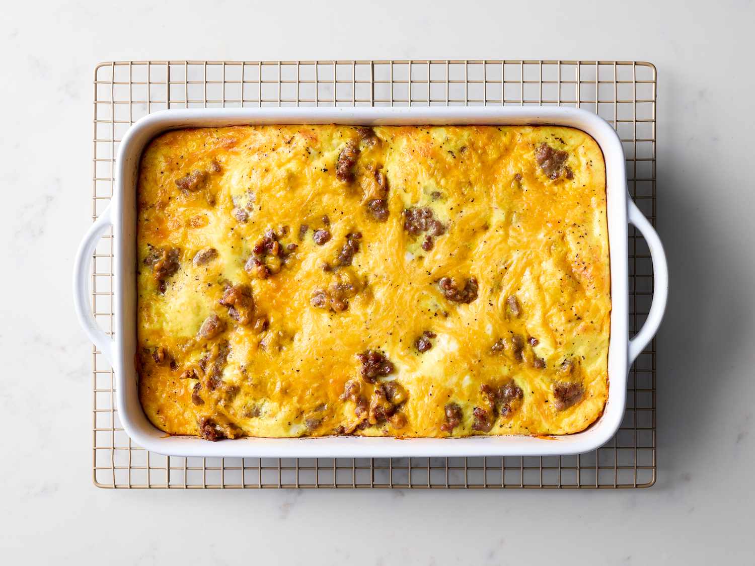 Sausage, Egg, and Cheese Biscuit Casserole