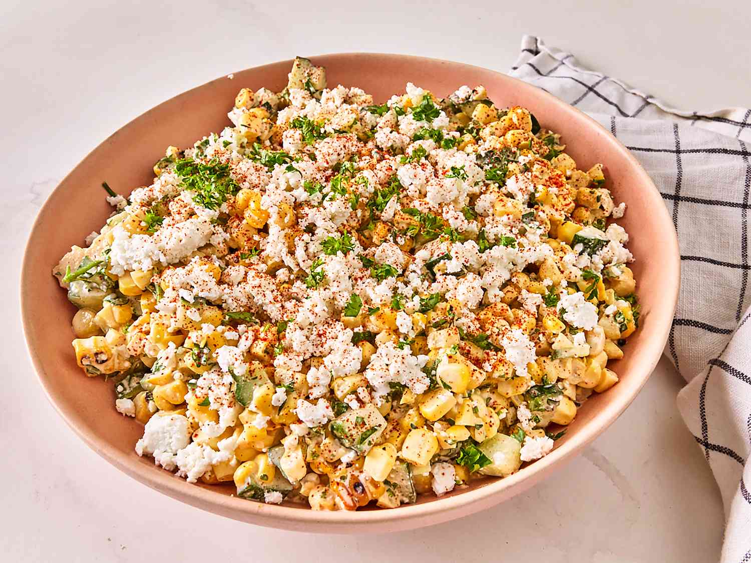 Greek Street Corn Salad