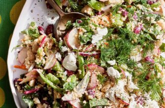 Crunchy Radish and Two-Bean Salad