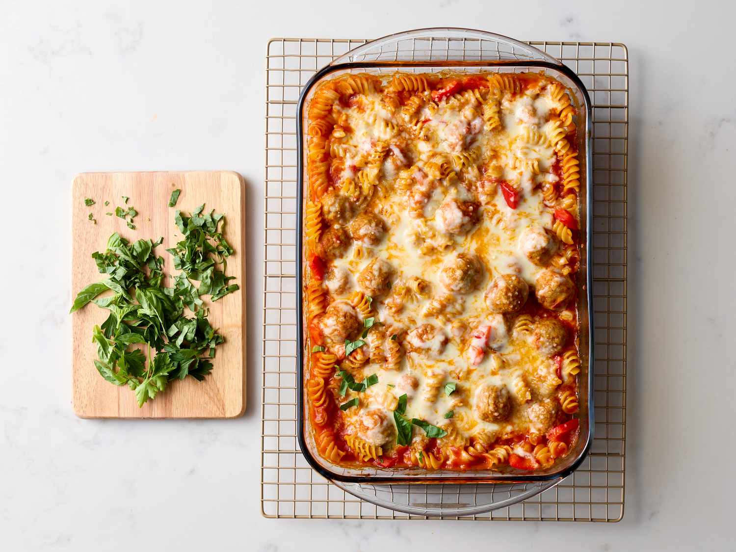 Dump and Bake Meatball Casserole