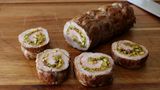 Pistachio Stuffed Pork Tenderloin