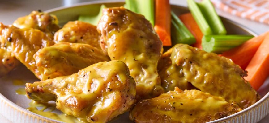 Honey Mustard Chicken Wings