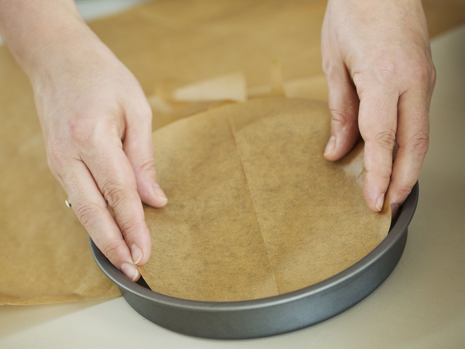 My Genius Trick For Lining Any Cake Pan Will Change the Way You Bake