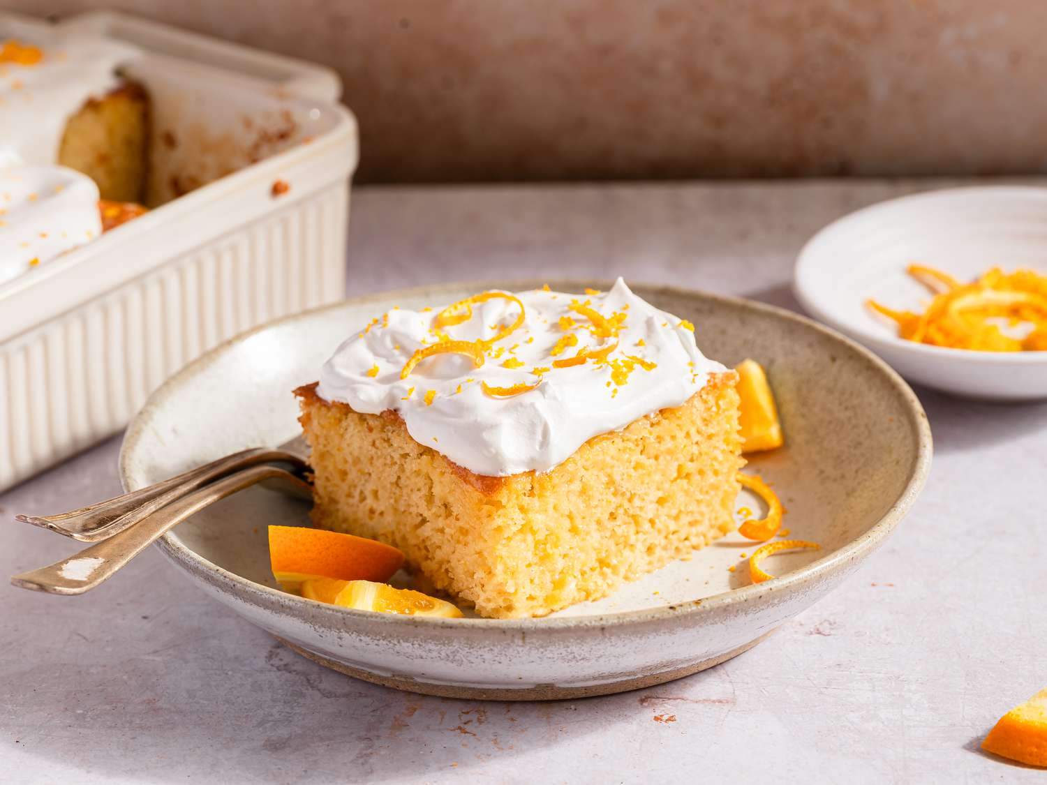 Creamsicle Sheet Cake