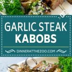 Steak Kabobs with Garlic Butter