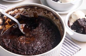 Microwave Chocolate Pudding Cake