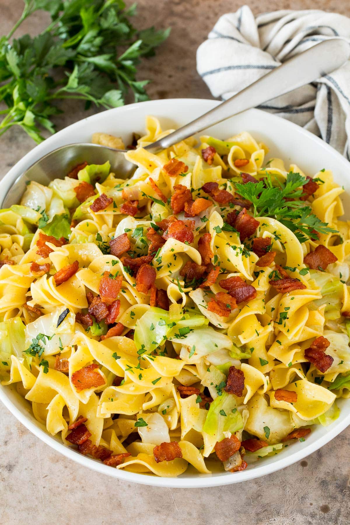 Haluski (Cabbage and Noodles)