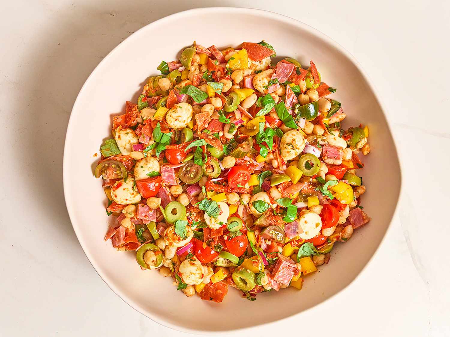 Supreme Pizza Bean Salad