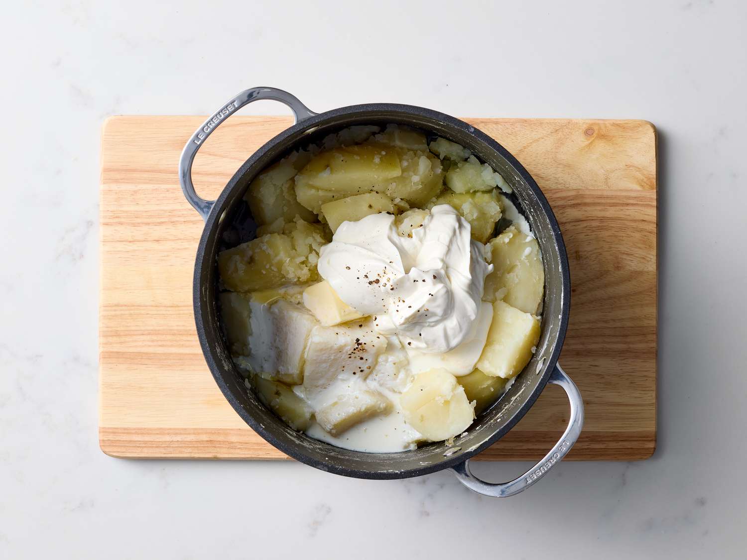 Sour Cream and Onion Potato Casserole