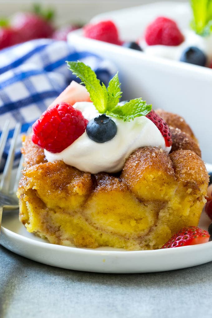 Donut Bread Pudding