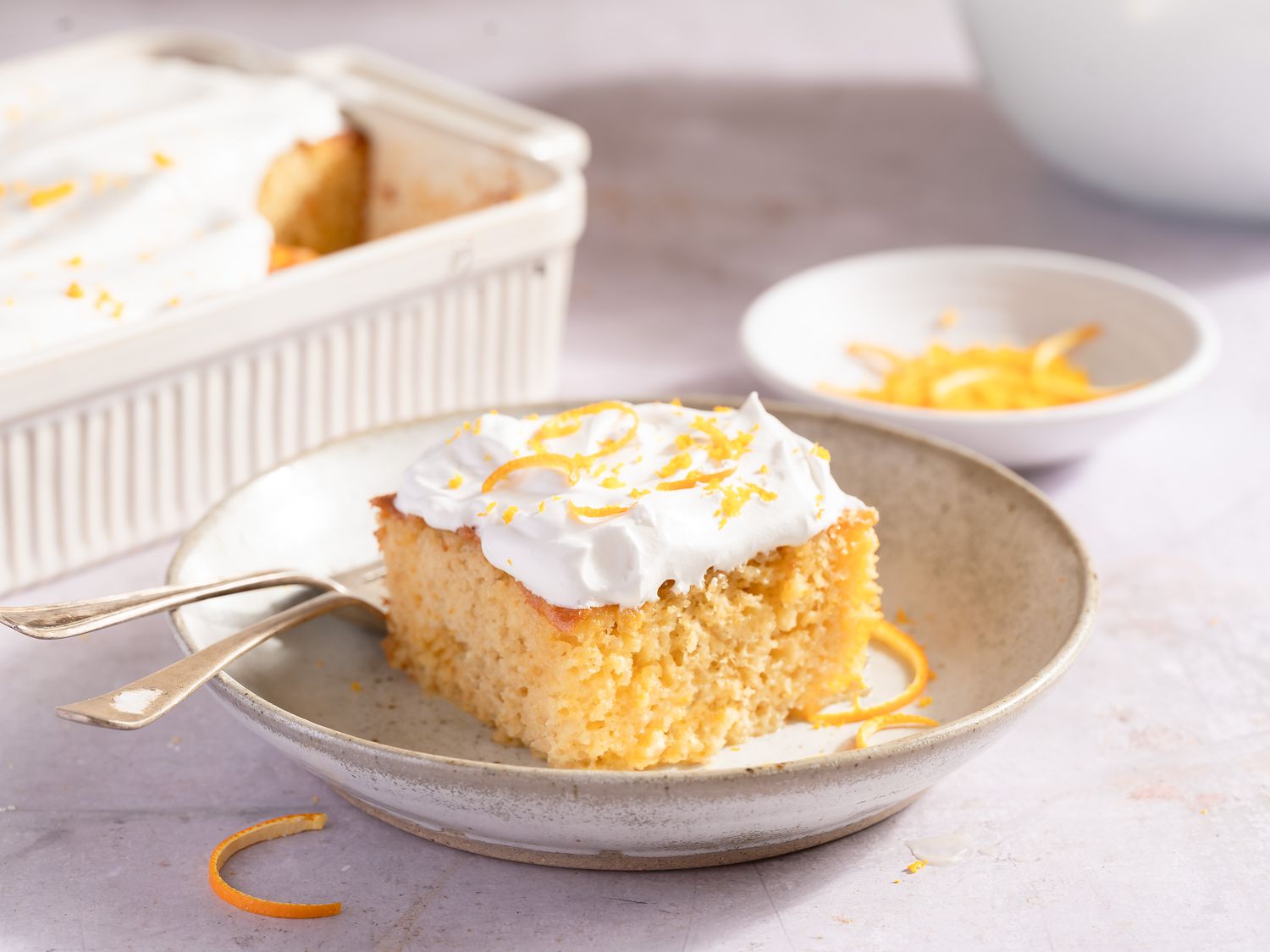 Creamsicle Sheet Cake