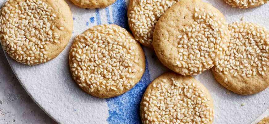 Tahini Butter Cookies