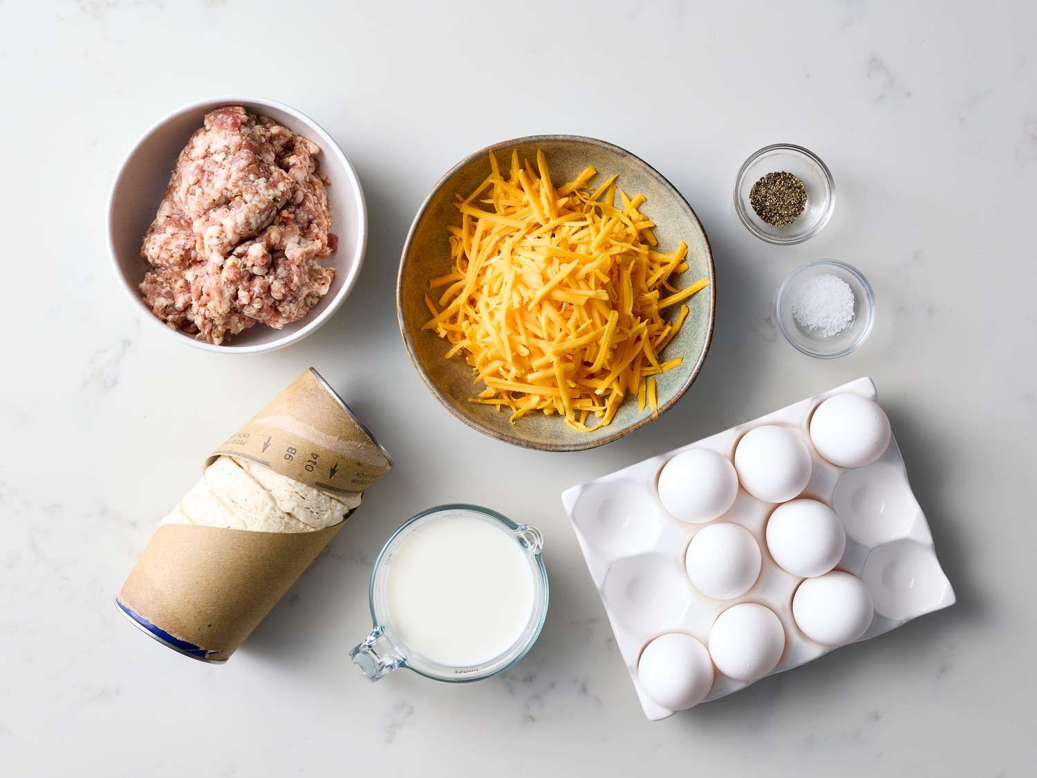 Sausage, Egg, and Cheese Biscuit Casserole