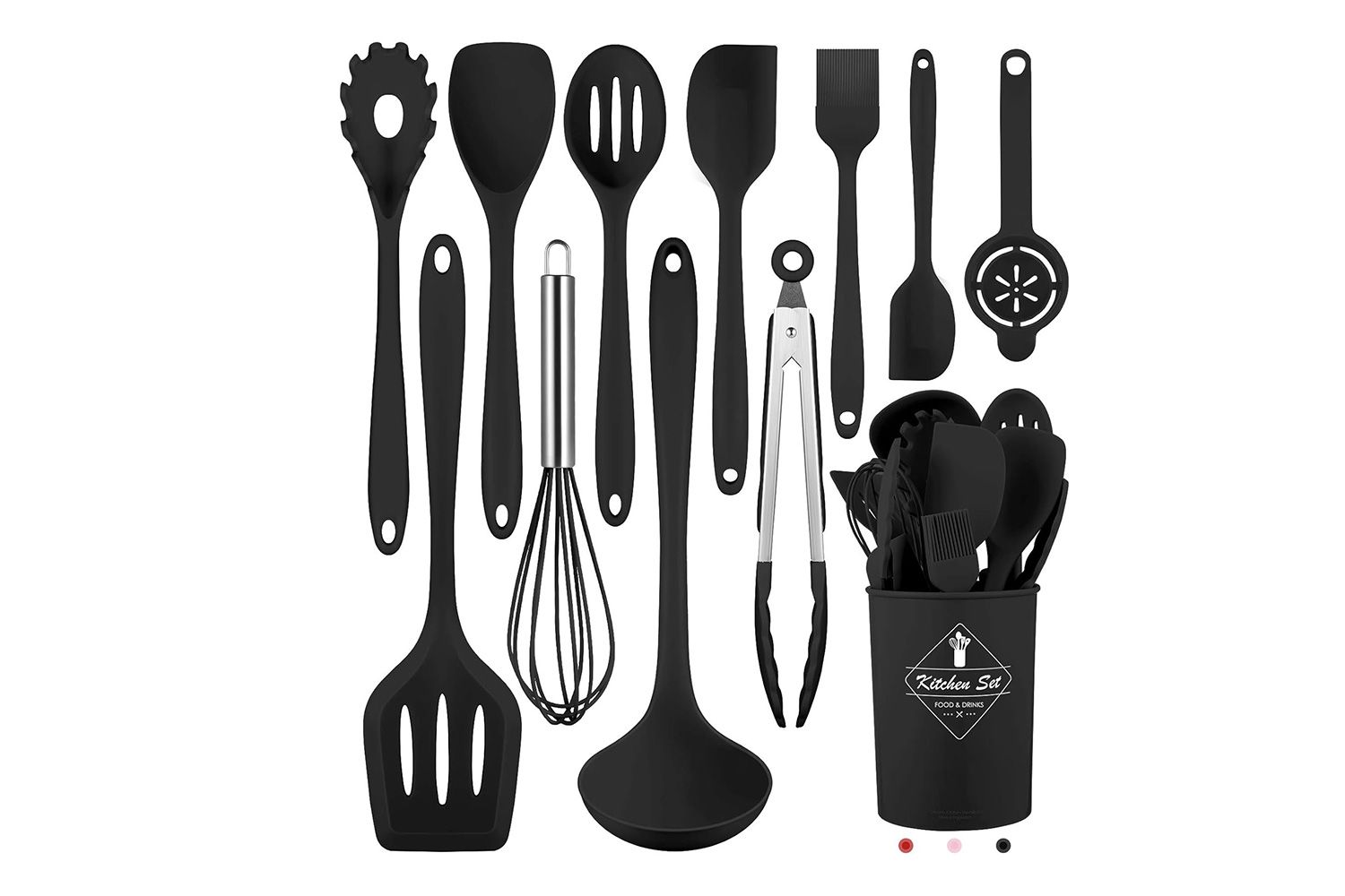 Ditch Your Black Plastic Tools for These Shopper-Loved Silicone Kitchen Utensils, from $7