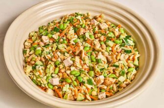 Thai Chopped Chicken Bean Salad