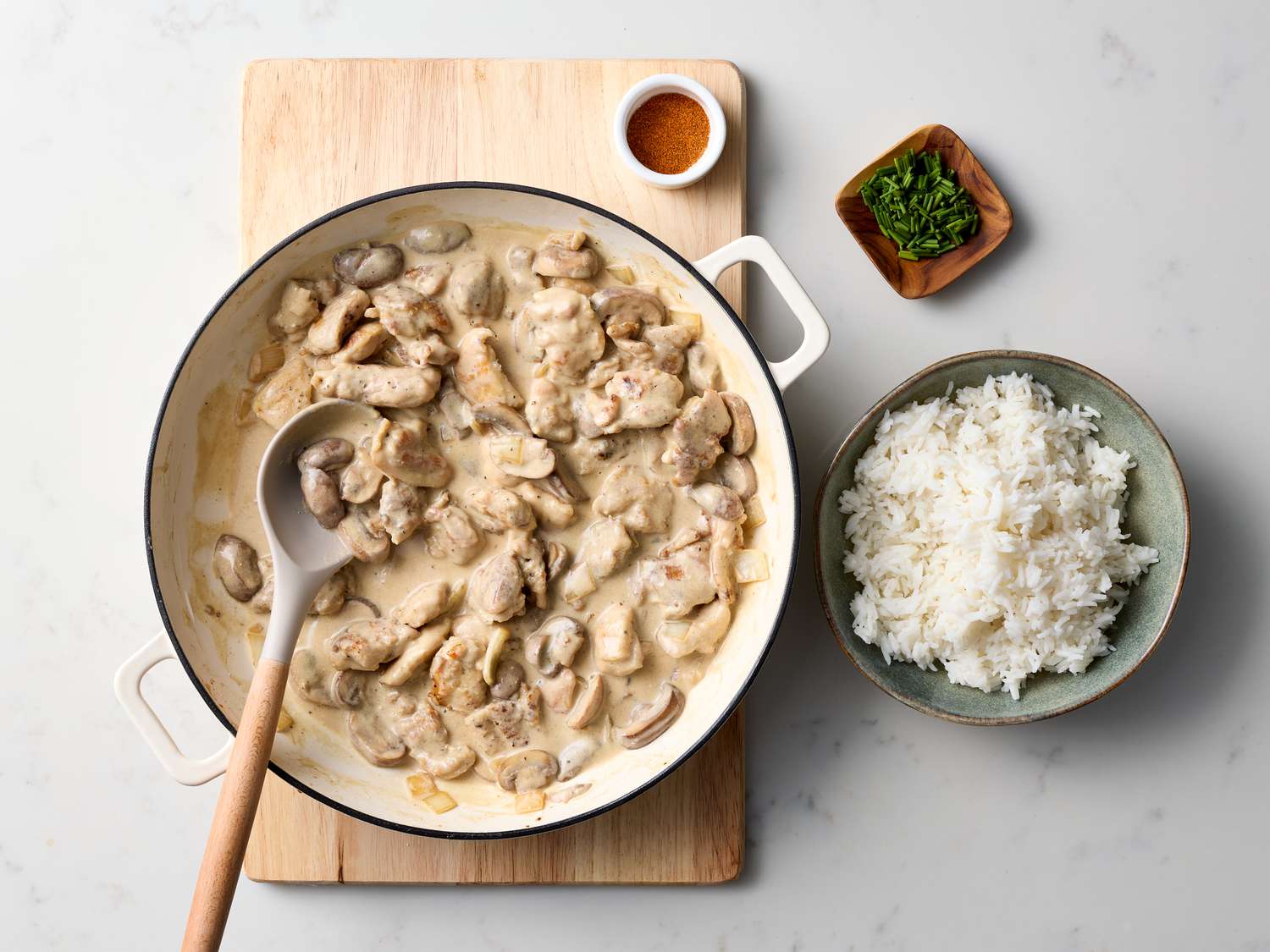 Chicken Stroganoff