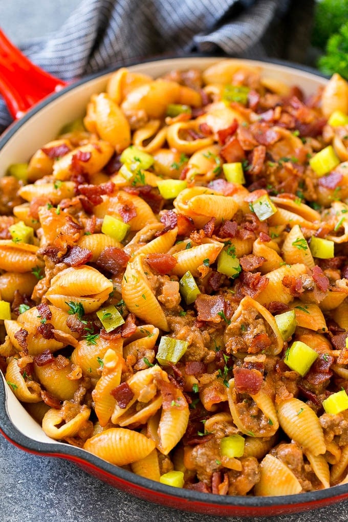 Cheeseburger Pasta